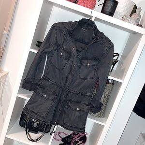 TALULA ARITZIA Army Cargo Jacket, dark gray